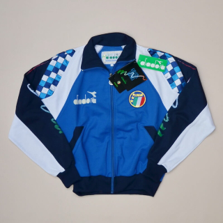 Italy 1990 'BNIB' Training Full Tracksuit Jacket + Pants (Brand new in bag) M