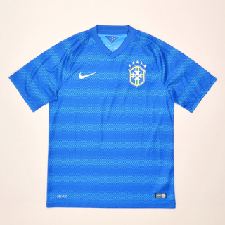 Brazil  2014 - 2015 Away Shirt (Excellent) M
