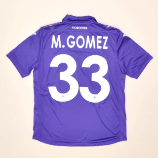 Fiorentina 2013 - 2014 Home Shirt #33 M. Gomez (Very good) YXL