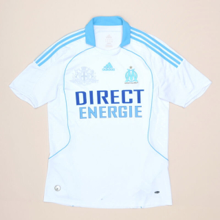 Olympique Marseille 2009 - 2010 Home Shirt (Very good) M