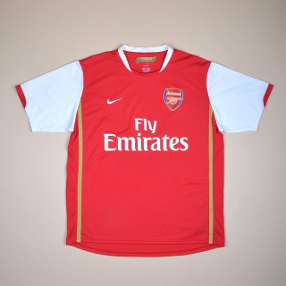 Arsenal 2006 - 2008 Home Shirt (Very good) XL