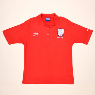 England 1998 - 1999 Polo Shirt (Very good) L