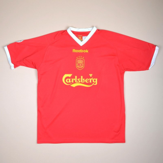 Liverpool 2001 - 2003 European Home Shirt (Excellent) L