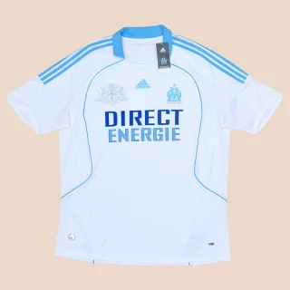 Olympique Marseille 2009 - 2010 Home Shirt (New with tags) XXL