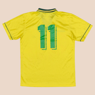 Brazil  1994 - 1997 Home Shirt #11 (Good) S