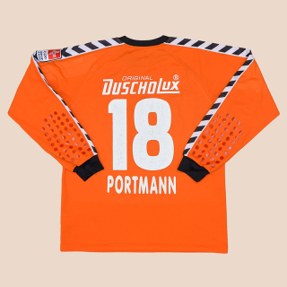 FC Thun 2006 - 2008 Match Issue Goalkeeper Shirt #18 Portmann (Good) L