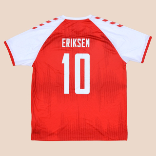 Denmark 2022 - 2023 Home Shirt #10 Eriksen (Excellent) XXXL