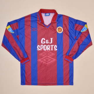 Stenhousemuir 1995 - 1996 Home Shirt (Excellent) M