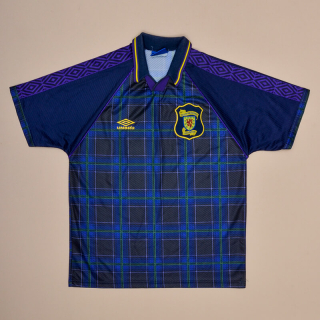Scotland 1993 - 1995 Home Shirt (Excellent) XXL