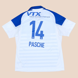Lausanne-Sports 2015 - 2016 Home Shirt #14 Pasche (Excellent) XL