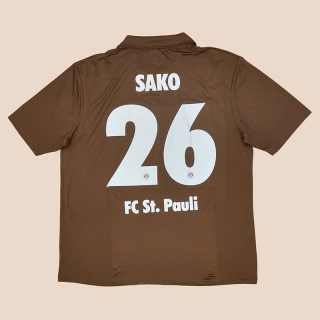 St Pauli 2009 - 2010 Home Shirt #26 Sako (Very good) XXXL