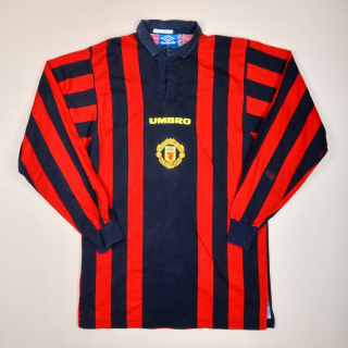 Manchester United 1992 - 1994 Cotton Training Top (Good) S