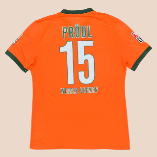 Werder Bremen 2010 - 2011 Match Issue Third Shirt #15 Prodl (Good) XL