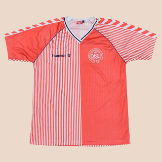 Denmark 1986 - 1988 Home Shirt (Excellent) XL