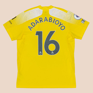 Fulham 2019 - 2020 Player Issue Away Shirt #16 Adarabioyo (Very good) L