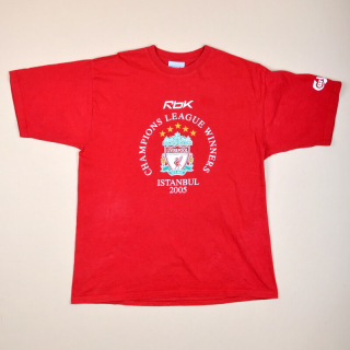 Liverpool 2005 Champions League Winners Fan Home Shirt (Very good) L