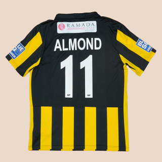 Southport 2013 - 2014 Match Issue Home Shirt #11 Almond (Very good) L