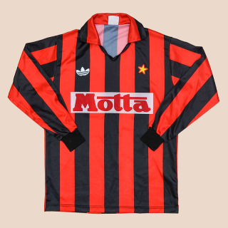 AC Milan 1992 - 1993 Home Shirt (Very good) S