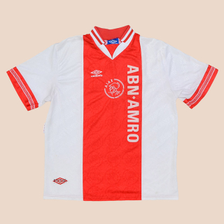 Ajax 1994 - 1995 Home Shirt (Very good) L