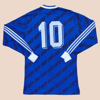 Levski Sofia 1988 - 1989 Match Issue Home Shirt #10 (Very good) L