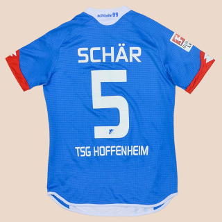 TSG Hoffenheim 2015 - 2016 Match Issue Home Shirt #5 Schar (Very good) M