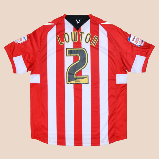 Sheffield United 2011 - 2012 Home Shirt #2 Lowton (Very good) L
