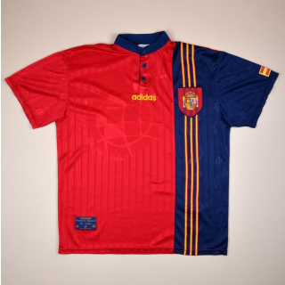 Spain 1996 - 1998 Home Shirt (Very good) XL