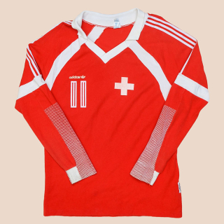 Switzerland  1980 - 1990 Match Issue Handball Shirt #11 (Good) L