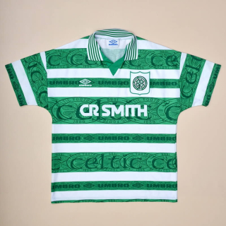 Celtic 1995 - 1997 Home Shirt (Good) XL