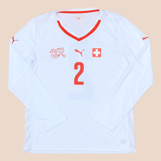 Switzerland  2014 - 2016 Match Issue Away Shirt #2 (Very good) L women