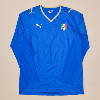 Italy 2008 - 2009 Player Issue Home Shirt (Good) XL