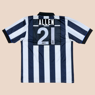 Newcastle 1993 - 1995 Home Shirt #21 Allen (Good) XL