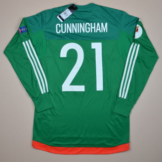 Scotland 2016 - 2017 'BNWT' Match Issue Women Goalkeeper Shirt #21 Cunningham (New with tags) M