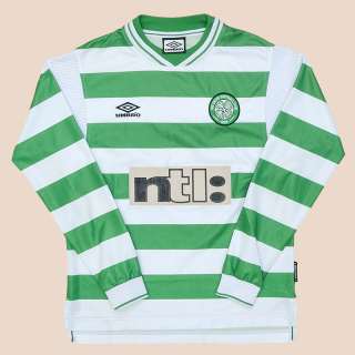 Celtic 2001 - 2003 Home Shirt (Good) YXL