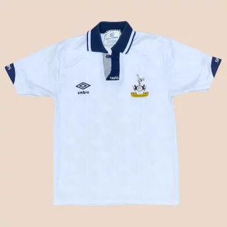 Tottenham 1991 - 1993 Home Shirt (Very good) YM