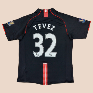 Manchester United 2007 - 2008 Away Shirt #32 Tevez (Good) M