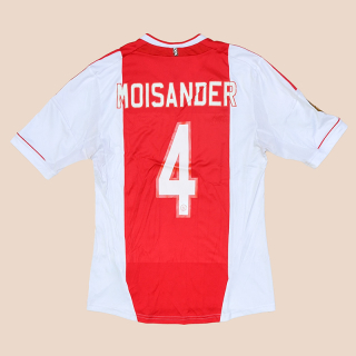Ajax 2012 - 2013 Home Shirt #4 Moisander (Good) S