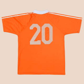 Holland 1990 - 1992 Player Issue Home Shirt #20 (Very good) L