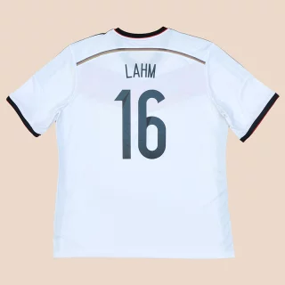 Germany 2014 - 2015 Home Shirt #16 Lahm (Excellent) XXL