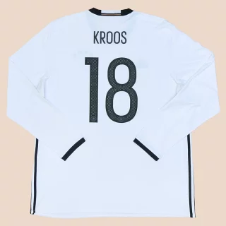 Germany 2015 - 2016 Home Shirt #18 Kroos (Excellent) XXL