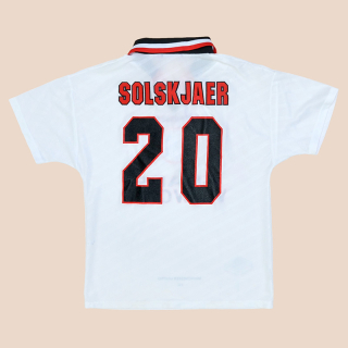 Manchester United 1996 - 1997 Away Shirt #20 Solskjaer (Very good) YXL