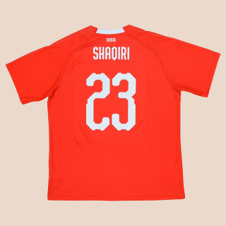 Switzerland  2018 - 2019 Home Shirt #23 Shaqiri (Excellent) XL