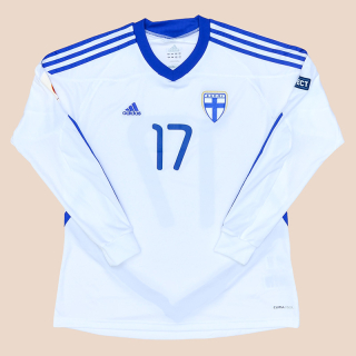Finland 2011 - 2012 Match Issue Home Shirt #17 (Very good) L women