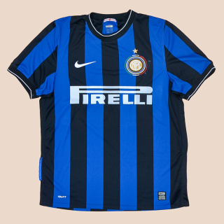 Inter Milan 2009 - 2010 Home Shirt (Not bad) M