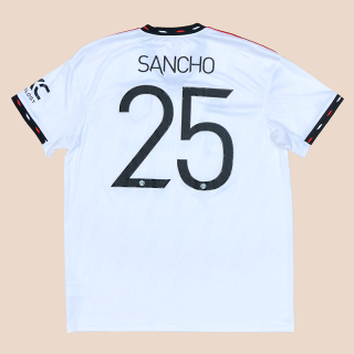 Manchester United 2022 - 2023 Away Shirt #25 Sancho (Excellent) XL