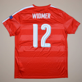 Switzerland  2016 - 2017 Home Shirt #12 Widmer (Excellent) XL