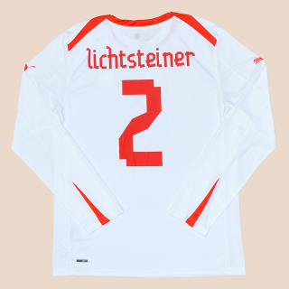 Switzerland  2012 - 2013 Match Issue Away Shirt #2 Lichtsteiner (Very good) XL