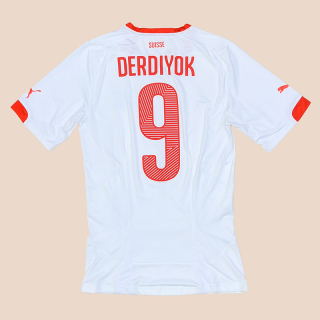 Switzerland  2014 - 2015 Match Issue Away Shirt #9 Derdiyok (Excellent) XL