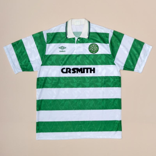 Celtic 1989 - 1991 Home Shirt (Very good) S