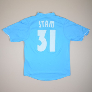 Lazio 2002 - 2003 Match Issue Home Shirt #31 Stam (Very good) XL